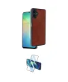 ieg™ Galaxy A06 Kılıf Kıvılcım Işık Serisi - Siyah 3D Antistatik Cam Ekran Koruyucu