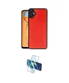 ieg™ Galaxy A06 Kılıf Kıvılcım Işık Serisi - Siyah 3D Antistatik Cam Ekran Koruyucu