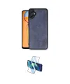 ieg™ Galaxy A06 Kılıf Kıvılcım Işık Serisi - Siyah 3D Antistatik Cam Ekran Koruyucu