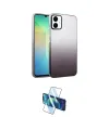 ieg™ Galaxy A06 Kılıf Kıvılcım Minimal Özel Seri - Siyah 3D Antistatik Seramik Nano Ekran Koruyucu