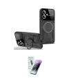 ieg™ Galaxy A06 Kılıf Kıvılcım Modern Serisi - Şeffaf Pasifik Cam Ekran Koruyucu