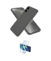 ieg™ Galaxy A06 Kılıf Kozmos Yansıma Özel Seri - Siyah 3D Antistatik Seramik Nano Ekran Koruyucu