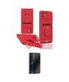 ieg™ Galaxy A06 Kılıf Vadi Form Prime - Siyah 3D Antistatik Hayalet Cam Ekran Koruyucu