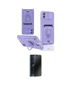ieg™ Galaxy A06 Kılıf Vadi Form Prime - Siyah 3D Antistatik Hayalet Cam Ekran Koruyucu