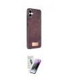 ieg™ Galaxy A06 Kılıf Vadi Klasik Serisi - Şeffaf Pasifik Cam Ekran Koruyucu