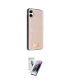 ieg™ Galaxy A06 Kılıf Vadi Klasik Serisi - Şeffaf Pasifik Cam Ekran Koruyucu