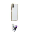 ieg™ Galaxy A06 Kılıf Vadi Minimal - Şeffaf Pasifik Cam Ekran Koruyucu