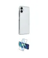 ieg™ Galaxy A06 Kılıf Vadi Minimal - Siyah 3D Antistatik Cam Ekran Koruyucu