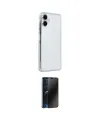 ieg™ Galaxy A06 Kılıf Vadi Minimal - Siyah 3D Antistatik Hayalet Cam Ekran Koruyucu