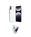 ieg™ Galaxy A06 Kılıf Yankı Serisi - Şeffaf Pasifik Cam Ekran Koruyucu