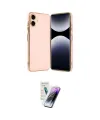 ieg™ Galaxy A06 Kılıf Yankı Serisi - Şeffaf Pasifik Cam Ekran Koruyucu