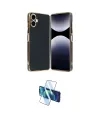 ieg™ Galaxy A06 Kılıf Yankı Serisi - Siyah 3D Antistatik Seramik Nano Ekran Koruyucu