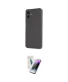 ieg™ Galaxy A06 Kılıf Yankı Yansıma Özel Seri - Şeffaf Pasifik Cam Ekran Koruyucu