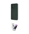 ieg™ Galaxy A06 Kılıf Yankı Yansıma Özel Seri - Şeffaf Pasifik Cam Ekran Koruyucu