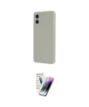 ieg™ Galaxy A06 Kılıf Yankı Yansıma Özel Seri - Şeffaf Pasifik Cam Ekran Koruyucu
