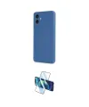 ieg™ Galaxy A06 Kılıf Yankı Yansıma Özel Seri - Siyah 3D Antistatik Cam Ekran Koruyucu
