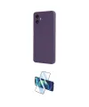 ieg™ Galaxy A06 Kılıf Yankı Yansıma Özel Seri - Siyah 3D Antistatik Cam Ekran Koruyucu