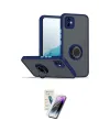 ieg™ Galaxy A06 Kılıf Yörünge Çizgi - Şeffaf Pasifik Cam Ekran Koruyucu