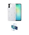 ieg™ Galaxy A06 Kılıf Yörünge Form - Siyah 3D Antistatik Cam Ekran Koruyucu