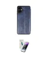 ieg™ Galaxy A06 Kılıf Zirve Yansıma Serisi - Şeffaf Pasifik Cam Ekran Koruyucu