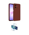 ieg™ Galaxy A07 4G Kılıf Kozmos Yansıma Özel Seri - Siyah 3D Antistatik Cam Ekran Koruyucu
