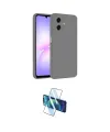 ieg™ Galaxy A07 4G Kılıf Kozmos Yansıma Özel Seri - Siyah 3D Antistatik Cam Ekran Koruyucu