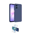 ieg™ Galaxy A07 4G Kılıf Kozmos Yansıma Özel Seri - Siyah 3D Antistatik Cam Ekran Koruyucu