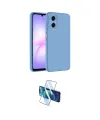 ieg™ Galaxy A07 4G Kılıf Kozmos Yansıma Özel Seri - Siyah 3D Antistatik Cam Ekran Koruyucu