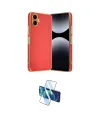 ieg™ Galaxy A07 4G Kılıf Yankı Serisi - Siyah 3D Antistatik Cam Ekran Koruyucu