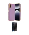 ieg™ Galaxy A07 4G Kılıf Yankı Serisi - Siyah 3D Antistatik Hayalet Cam Ekran Koruyucu