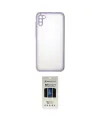 ieg™ Galaxy A11 Kılıf Ahenk Çizgi Serisi - Siyah 5D Hayalet Cam Ekran Koruyucu