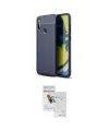 ieg™ Galaxy A11 Kılıf Doruk Klasik Özel Seri - Siyah Seramik Nano Ekran Koruyucu