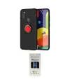 ieg™ Galaxy A11 Kılıf Yankı Form Prime - Siyah 5D Hayalet Cam Ekran Koruyucu