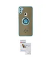 ieg™ Galaxy A11 Kılıf Yörünge Çizgi - Siyah Seramik Nano Ekran Koruyucu