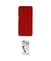 ieg™ Galaxy A12 Kılıf Ahenk Serisi - Şeffaf Uv Polymer Nano Ekran Koruyucu