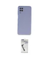 ieg™ Galaxy A12 Kılıf Ahenk Serisi - Şeffaf Uv Polymer Nano Ekran Koruyucu