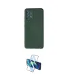 ieg™ Galaxy A13 4G Kılıf Ahenk Serisi - Siyah 3D Antistatik Cam Ekran Koruyucu