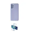 ieg™ Galaxy A13 4G Kılıf Ahenk Serisi - Siyah 3D Antistatik Cam Ekran Koruyucu
