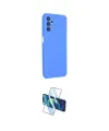 ieg™ Galaxy A13 4G Kılıf Kozmos Yansıma Özel Seri - Siyah 3D Antistatik Cam Ekran Koruyucu