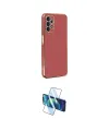 ieg™ Galaxy A13 4G Kılıf Yankı Serisi - Siyah 3D Antistatik Cam Ekran Koruyucu