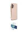 ieg™ Galaxy A13 4G Kılıf Yankı Serisi - Siyah 3D Antistatik Cam Ekran Koruyucu