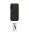 ieg™ Galaxy A14 4G Kılıf Ahenk Çizgi Serisi - Şeffaf Pasifik Cam Ekran Koruyucu