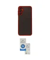 ieg™ Galaxy A14 4G Kılıf Ahenk Çizgi Serisi - Şeffaf Royal Nano Ekran Koruyucu