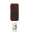 ieg™ Galaxy A14 4G Kılıf Ahenk Çizgi Serisi - Siyah 20D Premium Cam Ekran Koruyucu