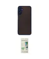 ieg™ Galaxy A14 4G Kılıf Ahenk Çizgi Serisi - Siyah 20D Premium Cam Ekran Koruyucu