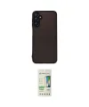 ieg™ Galaxy A14 4G Kılıf Ahenk Çizgi Serisi - Siyah 20D Premium Cam Ekran Koruyucu