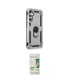 ieg™ Galaxy A14 4G Kılıf Ahenk Klasik Koleksiyonu - Siyah 20D Premium Cam Ekran Koruyucu