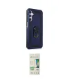ieg™ Galaxy A14 4G Kılıf Ahenk Klasik Koleksiyonu - Siyah 20D Premium Cam Ekran Koruyucu