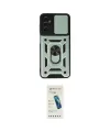 ieg™ Galaxy A14 4G Kılıf Ahenk Klasik - Şeffaf Pasifik Cam Ekran Koruyucu