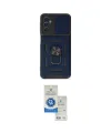 ieg™ Galaxy A14 4G Kılıf Ahenk Klasik - Şeffaf Royal Nano Ekran Koruyucu